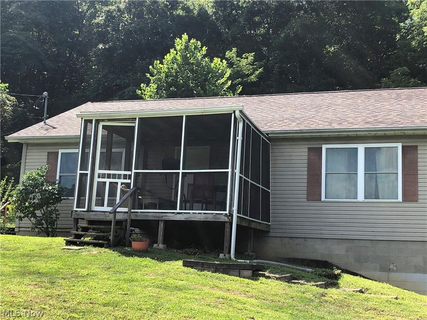 Seller wants offers. 
Country living at its finest. Now is your chance to get away from the busy city and enjoy your own piece of the county. This home features central air, partially finished basement, nice sized kitchen and living area. Appliances are included in the sale of the home. You wont have to worry about keeping the weather off your vehicles with a two car pull in garage. This home offers a master bedroom with two walk in closets, a second bedroom with one walk in closet, both on the first level. There is also a bedroom in the basement. You'll also enjoy the nice storage area in the basement as well and the utility room. A new shingle roof was installed in June of 2018! If you're looking to get away and want to live on a quiet country road, but still be within 10 minutes of the amenities of town, you've found the right place! Call now to make your appointment!