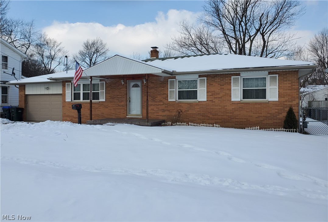 Looking for a 3 bedroom, 2 ½ bath quality brick ranch in Cuyahoga Falls? Beautiful hardwood floors throughout the spacious living and dining rooms, hallway and bedrooms. Master bedroom offers a half bath. Nice slider off the dining room to the covered porch to enjoy during this summer. Nicely finished lower level features recreation room, full bath with walk in shower and a separate room that could be used as an office, exercise room or 4th bedroom. Nice laundry room with storage. Large backyard in fenced in. Playset conveys.
Attached 2 car garage and shed are a plus.