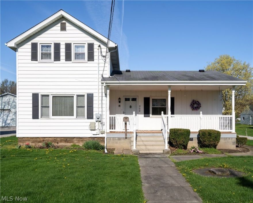 This immaculate 3 bedroom home in South Amherst has been lovingly cared for by the same family for over 60 years. It has been meticulously maintained and is ready for its new owners. On the first floor you'll find a living and dining space, a large full bathroom, and a bedroom with a deep closet for storage. The kitchen has a newer stainless steel refrigerator and there is a convenient first floor laundry room that comes with the washer & dryer! Upstairs you will find 2 additional bedrooms. You will be pleasantly surprised at the oversized 2 car attached garage, you can easily fit 2 vehicles and still have plenty of room for a work space or to store any of the toys that a half acre could use! The roof was replaced in 2005, the hot water tank in 2015, and the septic system has been checked, maintained and pumped every year by Dewey Pelton. This home is being sold as-is but the seller is providing a one year home warranty for your peace of mind.