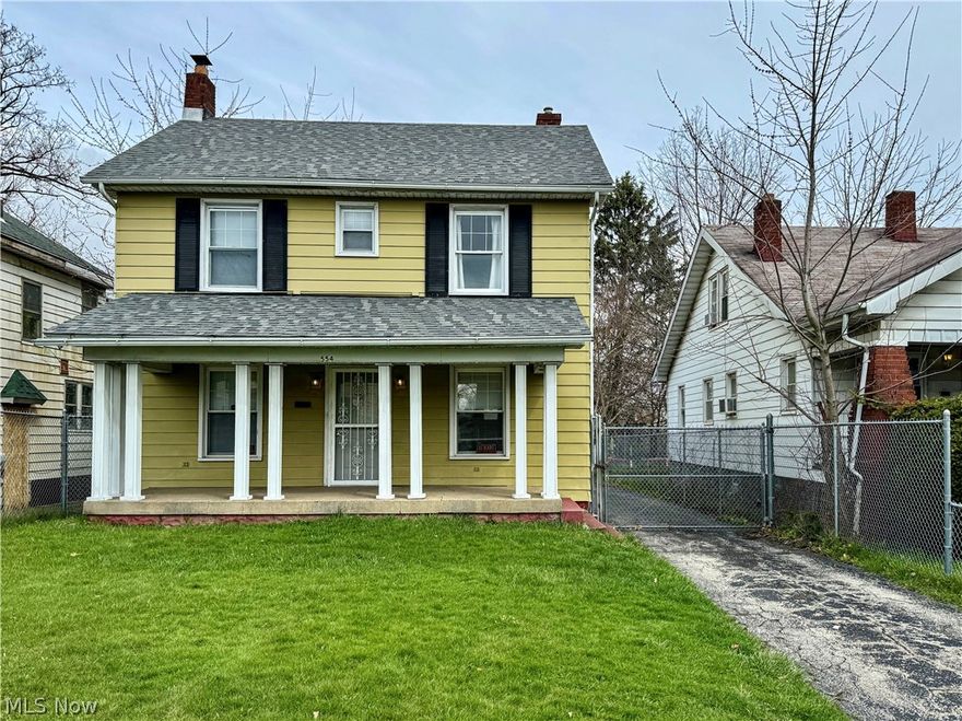Welcome home to this charming Colonial in beautiful Youngstown, Ohio. The main level boasts an oversized living room, a kitchen, and a formal dining room. Original woodwork throughout, a 2 car detached garage, fenced in yard, and walk-in closet located in the master bedroom are all giving you great value at such a modest price! Call today to schedule your private showing.