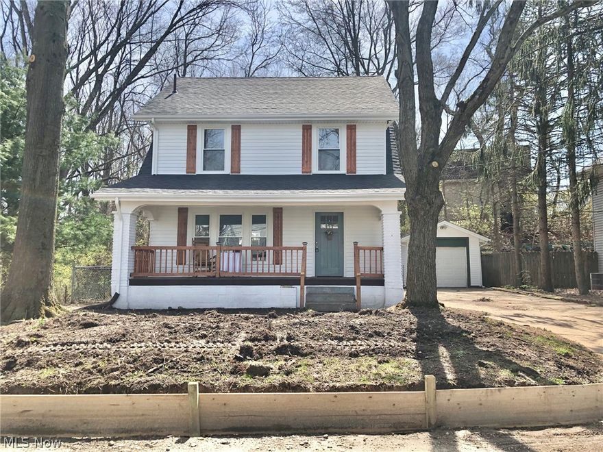 Absolute doll house! Completely remodeled! Private treed lot. Plain Local Schools. Living room with faux brick fireplace, dining room with bead board, new kitchen with white cabinets and butcher block counter tops, dinette with sider doors to backyard. Second floor has three bedrooms, full bath, with huge marble and glass custom built shower, finished lower level with full bath and recreation room. New roof, windows, fixtures, flooring, siding and paint.