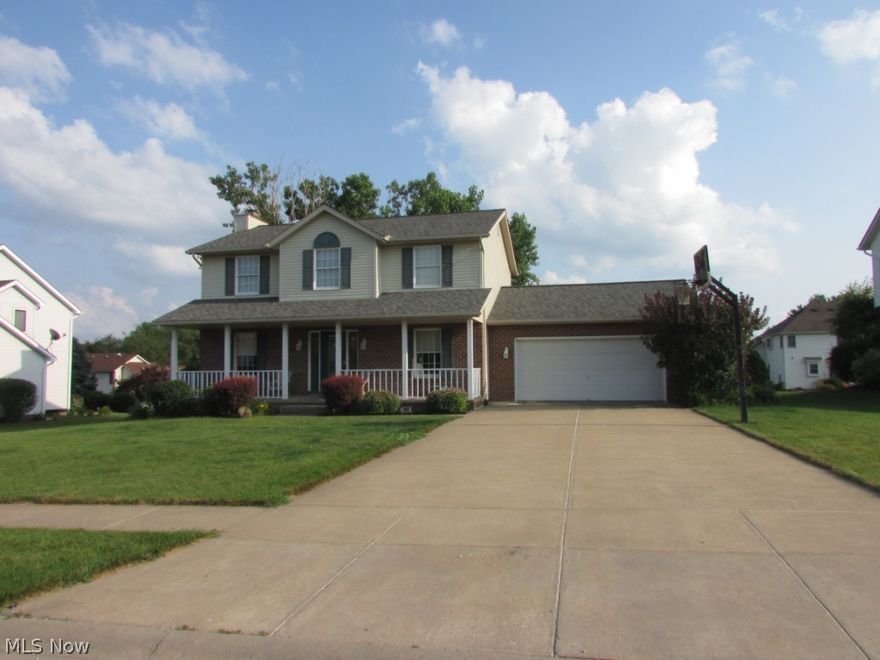 Beautiful Louisville colonial for sale by original owner!  Huge eat-in oak kitchen w/bar area leading to large deck.  Formal dining room (currently used as office).  Gas FP in living room.  Huge upper master BR w/master bath including garden tub, separate shower & walk-in closet.  Water softener, glass block windows in LL.  Large family room & extra work-out room in lower level.  Lower level wired for surround sound.  Invisible pet fence w/controller (collars not included).  Cement drive, 2 car attached garage & basketball area.  Wonderful landscaping and neutral décor finish off this lovely home.  Don't miss this opportunity!