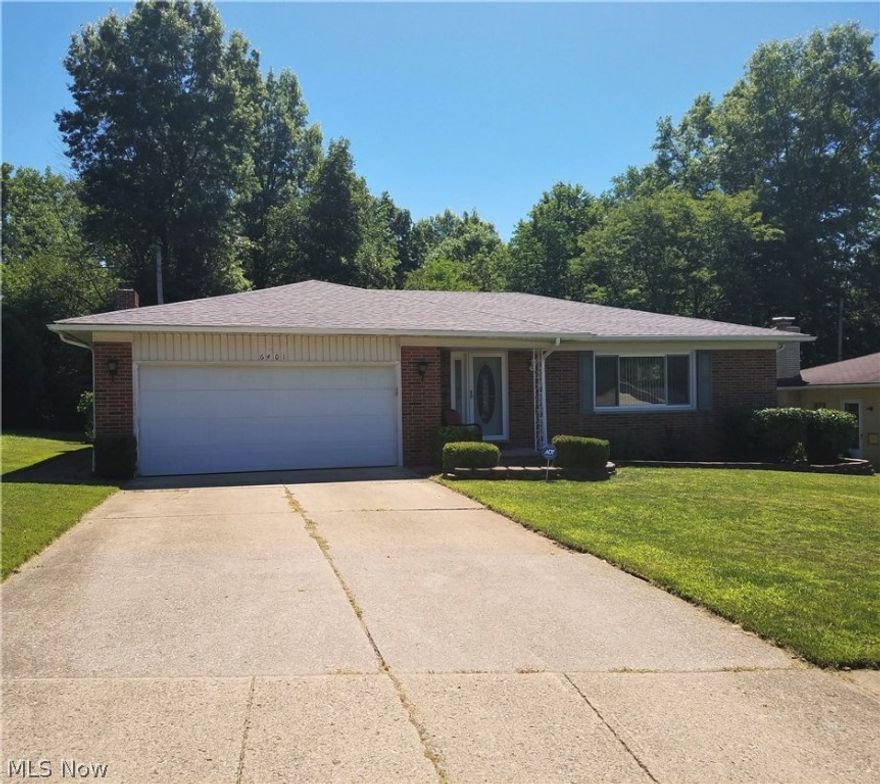 You don't want to miss out on this well maintained Brick Ranch, on the very sought after street of Brookhill in Garfield Hts! Tastefully updated with lots of natural light and tons of storage in this almost 1900 square foot beauty! This home boasts 3 nicely sized bedrooms and 3 baths! The floor plan is mostly open and flows very well for entertaining. The main level provides a large living/dinning area, updated eat-in kitchen, updated full bath, family room w/wood burning fireplace, and enclosed sun porch. All 3 bedrooms are on this level as well, including the Master with a 2-piece ensuite. The lower level provides a large, finished Rec Room, including an updated full bath! The unfinished portion of the lower level provides laundry, utility, and tons of storage. The most recent update is a new Roof, installed Spring 2018! A 1-YR HWA home warranty is included. Schedule your showing today! This one will not last!