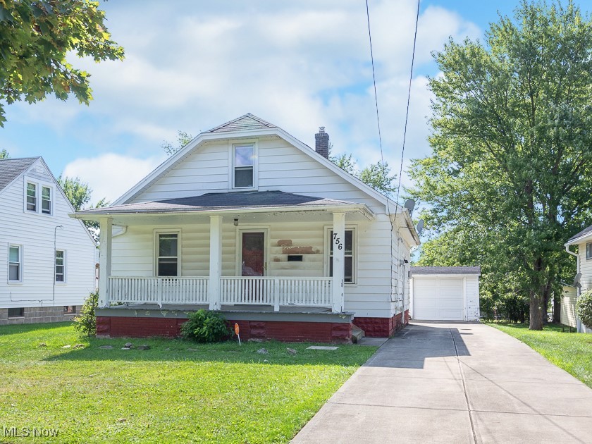 This 4-bedroom 1-bath home is looking for a new owner to add some TLC to bring it back to its former glory. This home is situated on a 50x200 lot & has a 1 car garage with separate workshop. Features & Updates Include: covered front porch, storage shed, vinyl windows, glass block, updated breaker panel, furnace 2015, H2O tank 2016, newer driveway, waterproofed basement by Ohio State Waterproofing 2008. Home is being sold “AS IS” and buyer to assume City of Bedford exterior violations. Bring your Cash Offers today!