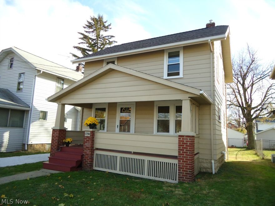 MOVE-IN CONDITION!! This 3 bedroom home features low maintenance, aluminum siding and tons of recent updates including: a beautifully remodeled kitchen with appliances-- laminate flooring and tin backsplash-- New Roof(2010)-- Furnace(2011)-- Vinyl replacement windows(2010)-- and new Entry doors. Freshly painted inside and out--and new carpet throughout. The 1 car Garage and covered Front Porch make this a place you'll love to come home to. Payments cheaper than rent too!