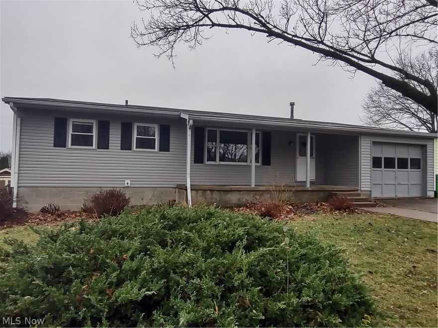 Recently remodeled ranch in Wooster ready for new owner! Kitchen features butcher block countertops and stainless steel appliances. Both bathrooms have been updated. Paint and all flooring has been done in last 2 years. Neutral colors throughout. New furnace, AC, and hot water water 2020. New vinyl siding in 2020. Agent owned.