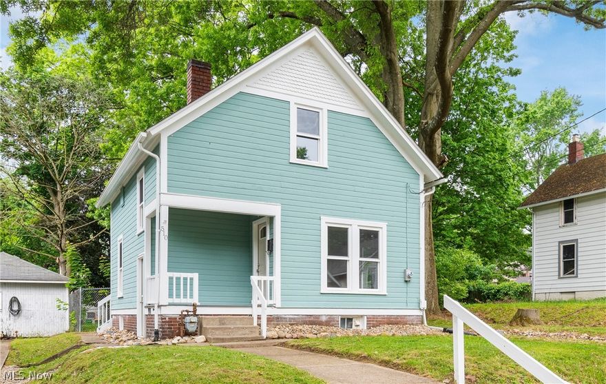 Welcome home to 510 Lincoln Street in downtown Wooster.  This charming bungalow has been completely remodeled and is ready for you to call home.  The first floor has a lovely flow with a living room, dining room, kitchen, and a handy back entrance/mudroom.  The first floor has been updated with new LVT flooring throughout, fresh paint and lighting, new windows, and a remodeled kitchen. Upstairs there are two bedrooms, both with large closets, and a fully remodeled bathroom.  The upstairs has all new flooring, paint, lighting, and windows.  The full basement has ample room for storage and laundry hookups.  This home has lovely curb appeal with a fresh paint job, new grading and landscape, and a charming front porch.  Nothing left to do but move in!