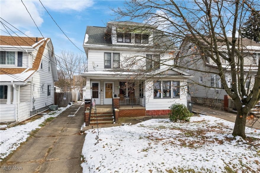 Are you an investor or looking for some place that you could live and have tenants pay your mortgage? Look no more! This is a Duplex with a bonus unit in the back. Unit#1 tenants have lived there for 9 years & currently have a lease. In light of this, the unit has not been updated. Unit #2 (upper level) has been updated nicely. It has a neat little Kitchen, Bath with vinyl flooring and 2 Bedrooms on the second level with refinished hardwood floors. However, there is a bonus room on the next level that could easily be a bedroom but currently used as an office. Unit#3 is in the back & may need some updating but is currently rented.  Basement has been waterproofed, new furnace, new Hot Water Tank. Basement in the Duplex also been waterproofed. Call today for your private showing!