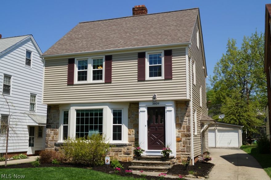 Beautifully Renovated &  Light-Filled, This Home Won't Disappoint!  Features Refinished Hardwood Floors, Spacious Newer Kitchen w/Custom Cabinets, Stainless Appliances & Granite Counters. Dining Room Is Open To Kitchen.   3 Bedrooms On 2nd Plus Vaulted Full Bath w/Skylight & Beautiful Tiling. Finished 3rd Floor w/Recessed Lighting. Cheerful, Lower Level Family Room w/Fireplace. Newer Systems: Roof, Siding, HVAC, Windows & Stamped Concrete Patio!