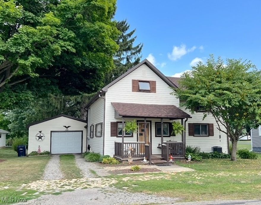 Nicely updated home in the Indian Valley school district. This property feels just like home with 3-4 bedrooms, 1 bath, a first-floor laundry room, and an attached 18x20 garage with extra storage. It is situated on a level 58x173 lot. There is a first-floor master bedroom and bath, and upstairs are the additional 2 bedrooms plus a bonus area that could be ideal for an office or possible 4th bedroom. The kitchen includes the appliances plus has a breakfast bar and there is a formal dining room with patio doors that lead out to a covered patio and a beautifully landscaped fenced in yard with a storage shed and a hearty grapevine and blueberry bushes. There is a brand-new roof and gas hot water tank along with an updated 200-amp electric box, remodeled main floor bathroom with a walk-in shower, a newer garage door with an opener, and so much more.  This home is perfect for someone looking for a 2 story or one floor living with a bedroom, bath and laundry all on one floor.