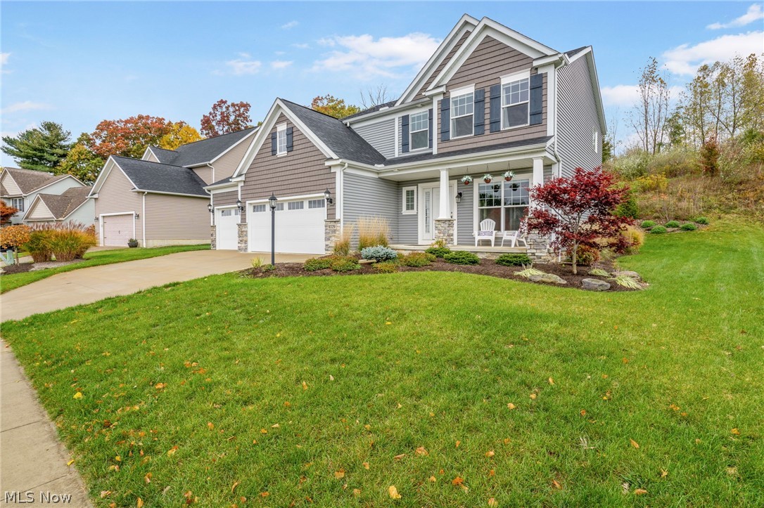 Welcome to this pristine home in the desirable Emerald Estates in Jackson township built by Patrick Long Homes.Open floor plan with 4 BR,2.5 BA and 3 car garage ideal for entertaining with a new patio and updated backyard landscaping.
The inviting foyer takes you to a spacious living room, gourmet kitchen with granite counters, oversized island,stainless steel appliances, breakfast area with big windows and a slider that allows light coming from the private backyard. Flexible room off the living room/foyer works great for an office or formal dining room. The 2nd floor boasts 3 BR, laundry room, full bath and a master suite with cathedral ceilings,panel detail wall and a walk in closet. The master bath offers dual vanity, tub,tile shower and linen closet. Unfinished basement with roughed in plumbing for a full bath. Emerald Estates amenities include community pool/club house/tennis court and pickle ball court/bocce ball/playground