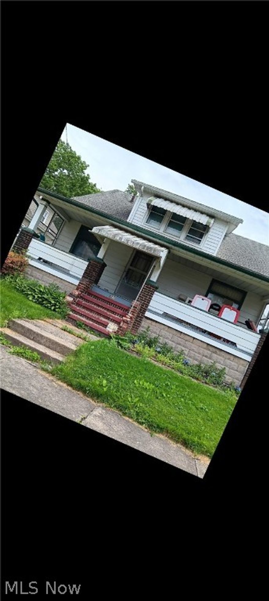 Looking for a Campbell rental? Here it is! Attractive and affordable aluminum sided 1 1/2 story home with 1575 square feet of living space. This  3 bedroom home is waiting for its new Tenants. Interior features a nice eat in kitchen, formal dining room, cozy living room, first floor bedroom with a full bath and utilitiy room. Exterior has a nice 6 x 27 front porch for your summer days. Double detached garage.