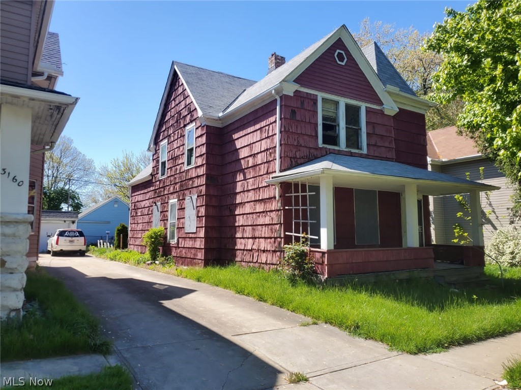 Strong location. Property requires full rehab. might be on the condemned list. Lot behind the property is in the city land bank.
