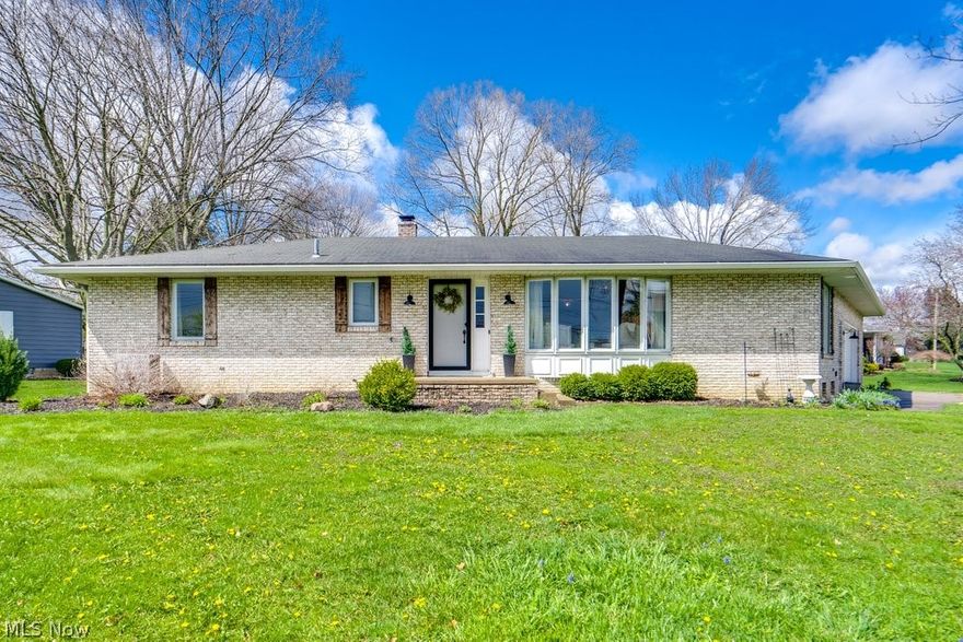 This spacious brick 2-3 bedroom, 3 bath home with a first-floor laundry gives you the ease of one-story living with plenty of room to entertain. There are two large living rooms, along with an open kitchen and dining room area. One of the living rooms, the kitchen, and the hallway have new LVP flooring, and the bedrooms have new carpet. One of the two full bathrooms has a stackable washer and dryer unit with access from the master bedroom and the living room. The third bedroom has a large closet and large windows and also provides access to the lower level. Downstairs you will find over 1400 square feet of living space with LVP floors that were installed in 2021, a washer and dryer, a full bath with a brand-new sink, counter, and commode, and plenty of storage.  New A/C and blower unit for the furnace in 2023. The sale of this home is contingent on the seller finding and closing on a home of choice.