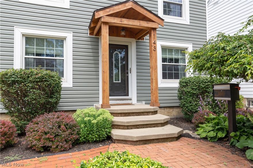 MOVE IN READY!!  Talk about Pinterest Perfect. This Home is filled with Love and has been Well cared for.  Completely Updated over the past few years, including a recent Exterior makeover w New Roof and Vinyl Siding.  Home has several Newer features, including the Furnace, Windows, H2O.  Updated baths and kitchen. Kitchen Appliances included in sale.  Basement has a Finished hideaway  Rec / Family room and Full bath!  The spacious Fenced in Yard features a nice flat area for play, Garden area and Paved Patio. This 3 Bedroom Colonial is Conveniently located just blocks from Downtown Cuyahoga Falls, the Natatorium, and a short drive to Portage Crossings Market District.  A virtually worry-free home.  Make Sure to Schedule your Showing Today!!