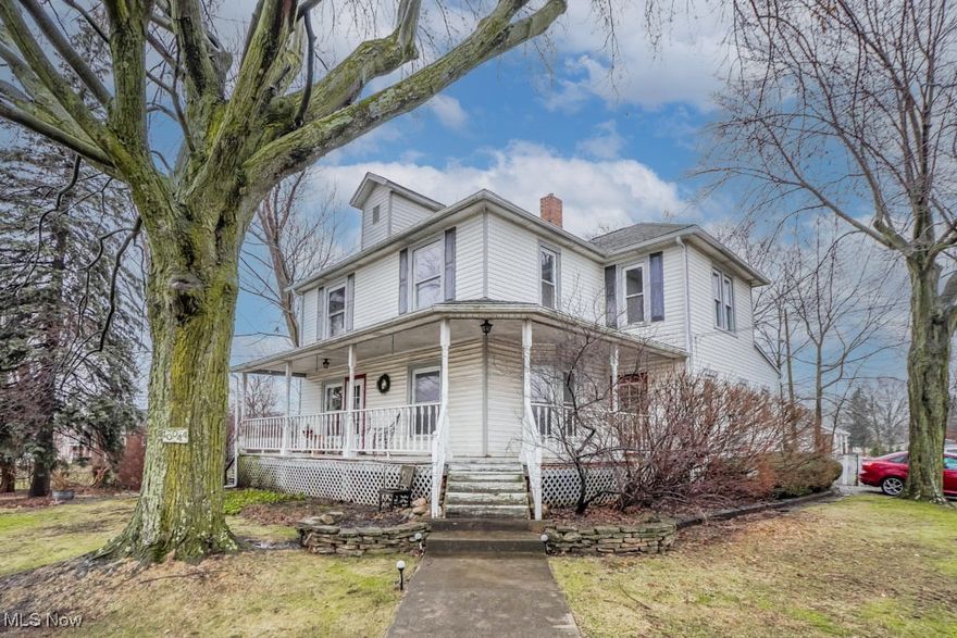This side by side farmhouse duplex is full of charm and opportunity! Whether you're looking for multi-family living, rental income to offset your mortgage, or a solid investment, this home has you covered. Both separately metered units are filled with character, featuring original woodwork, archways, and hardwood flooring. A wonderful wraparound porch offers the perfect spot to enjoy the summer breeze. Inside, each unit includes an updated kitchen, a modern bathroom, and two comfortable bedrooms. The divided basement provides storage space for each unit, along with separate laundry hookups for added convenience. Set on a beautifully landscaped half-acre lot, there's plenty of room for gardening, plus a fenced yard where kids and pets can play. Don't miss this rare find, call today!