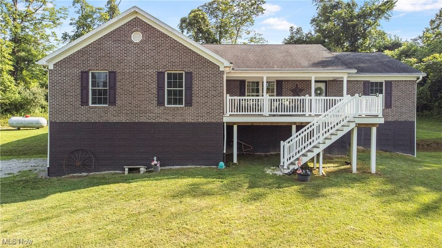 Welcome to your next chapter in serene Belmont, Ohio! Nestled on a spacious lot, this delightful 3 to 4 bedroom house offers 2 bathrooms and an impressive 2,660 square feet of comfortable living space. Marvel at the expert craftsmanship in every nook, from the robust construction to high-quality finishes that promise durability and style.

Enter to discover a layout that's both functional and inviting with ample room to grow. The potential for customization is vast, particularly with an expansive basement ripe for finishing, whatever your heart desires—be it a home theater, gym, or an extra guest suite.

Outdoor enthusiasts will love the large Trex decking that overlooks a lush landscape—perfect for those summer barbeques or a tranquil morning coffee.

Educationally, you're in a prime spot with Union Local Schools just a stone’s throw away—a bonus for families. Meanwhile, city amenities aren't far with Cambridge, St. Clairsville and Wheeling within comfortable driving distances, providing an abundance of shopping, dining, and cultural activities. This house is not just a place to live, but a gateway to a vibrant lifestyle surrounded by the allure of nature and city conveniences.

Imagine the possibilities and make this house your forever home where every day feels like a new adventure in comfort and style!