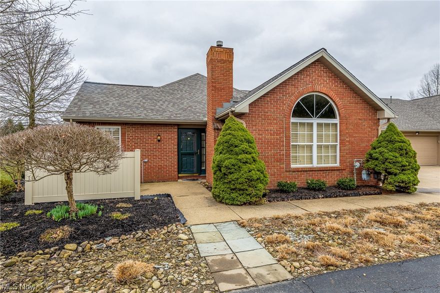 Welcome to Beau Chemin a 55+ community. This beautiful condo offers a spacious open concept floor plan. Large living and dining room with cathedral ceiling leads to a kitchen with tons of cabinets and countertop space. All appliances stay with the home. Laundry room off the kitchen. The master bedroom offers a large walk-in closet and attached full bath. The 2nd bedroom is generous and size with lots of closet space. A second full bath with stand up shower. This property also offers a large 2 car garage with tons of additional storage. Schedule a showing today because condos don't last long!