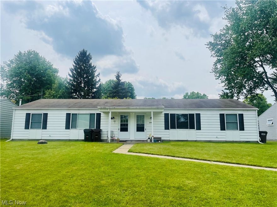 Calling Investors and owner occupants!! Side by side ranch duplex in Elyria with long term tenants! This property offers single floor living and is move in ready. The right unit offers two sizable bedrooms along with a great size living room and a kitchen with plenty of room to maneuver while prepping dinner. This unit also offers it own laundry area with room for a stackable washer and dryer. The backyard offers a patio with a privacy fence separating the two units, the backyard beyond the patio is shared. The left unit offers the same layout with an addition on the back of the property providing a 3rd bedroom to the unit. Additional photos to be uploaded Monday May 22nd.