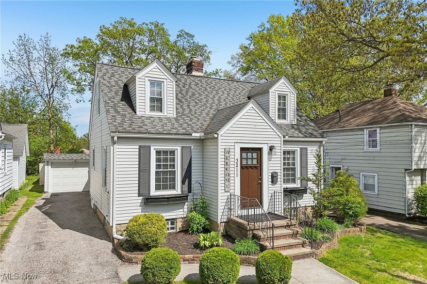 Welcome to 3211 Amherst Ave in Lorain, OH! This charming 2-3 bedroom home with 2 full bathrooms offers ample space for family living. Step inside to find a large, bright living room featuring abundant natural light and a classic fireplace. The adjoining dining room, complete with built-ins, adds character to the home. The spacious kitchen provides plenty of countertop space for meal preparation. Adjacent to the kitchen is a versatile backroom, ideal for a breakfast nook, additional sitting area, or second living room. Upstairs, discover three generous bedrooms, including a primary bedroom with ample closet space. A full bathroom is also located upstairs, alongside two connected rooms perfect for children or guests. The clean basement features an additional full bathroom. Enjoy outdoor living in the fully fenced backyard, complete with a large patio, overhang, and an above-ground pool. Conveniently located minutes from local attractions such as Central Park Sam Felton Memorial Park (Featured in the listing photos), Mutt & Jeff's Restaurant and Bar, Walmart Supercenter, The Home Depot, and FoxCreek Golf & Racquet Club. If you’re in search of your ideal home, look no further! Contact our office today to arrange a private showing or to submit your offer right away!