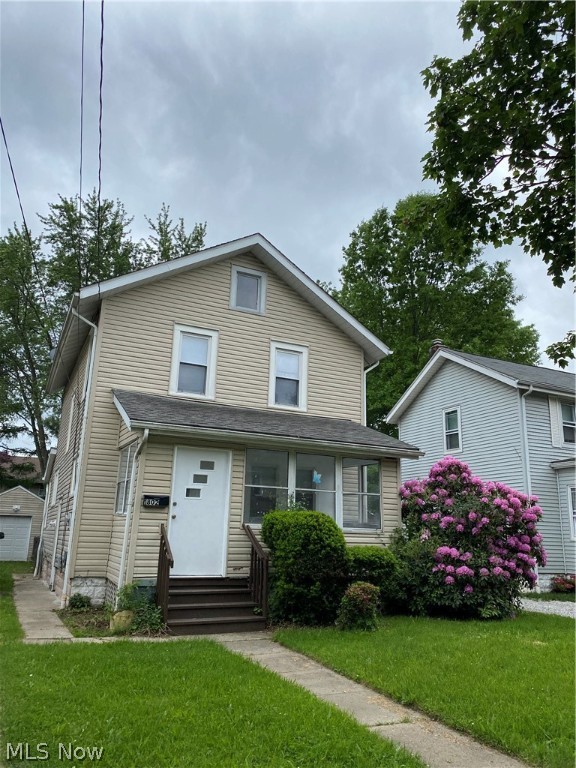 Move in ready, updated and freshly painted Colonial. LVP floor on first floor, newer carpet on second floor. Nice size living space, full kitchen with gas stove. Front and Rear enclosed porch, deck fenced in rear yard. Close to schools, parkes and easy highway access.