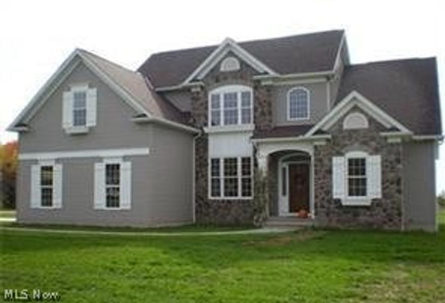 Quality newer home built in 2009 on a large 3 acre corner lot. Teak Hardwood floors in Greatroom and dinningroom. Ceramic floors in Kitchen ,foyer and all 3 .bathrooms. Greatroom has Vaulted 18' Ceiling and Gas Fireplace. Kitchen has Granite tile countertops, Breakfast bar, Maple cabinets, Stainless steel appliances, and Pantry. First floor Master bedroom with tray ceiling and a masterbath with dual sinks, tub and shower, separate toilet area and a 9 x 9 walk-in closet. Convenient first floor laundry room, Full Dry and insulated 12 course basement. 17 x 14 Rear deck with pergola. Cement drive, 2 story 24 x 16 outbuilding w/ 600 sq.ft. lean to. All this and on a quiet low traffic sidestreet : yet only a mile to US 422 and SR 700.