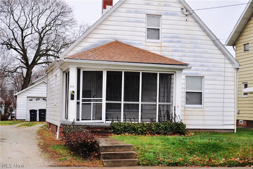 Looking for a first floor bedroom and main bath? Look no further! This rental features a bedroom and full bath on the main as well as two bedrooms and half bath on the upper level. Fresh paint throughout with beautiful hard wood floors throughout. Includes a stove and refrigerator and the use of the one car garage (manual). Laundry is located in the basement. All housing voucher programs considered.  Tenant pay all utilities.  
Water deposit required. Security deposit equal to first months rent.  All adults over the age of 18 must apply.  Application fees apply. Call today for details.