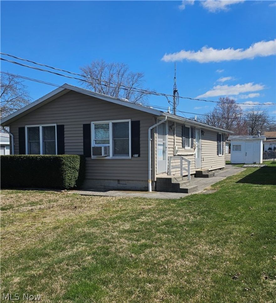 Start enjoying your wonderful memories at 399 Hidden Beach Rd. in this spacious 2 bedroom/1 full bath All American manufactured home situated on your own land with no HOA fees**Enjoy this home as your primary residence or as a wonderful getaway retreat**You won’t be sacrificing anything in space as all the rooms are more than ample**The master is 18x12 and features his/her closets**The kitchen and living room offer plenty of space for you and guests to enjoy their time away**The home comes fully furnished including all kitchen appliances plus washer and dryer**All you need to add is you and your family/friends to make this complete**You will enjoy the large patio in back plus two outbuildings, one for storage and the second an additional bath**If you have a boat, want a boat or enjoy boating, this is the perfect spot for you with Shrock’s Marina at the end of the street**Shrock’s offers  their beautiful marina with a restaurant, outdoor patio and bar plus the lovely lake view**By boat you can reach Kelly’s Island in 20 minutes and about 40  minutes to Put n Bay**You are conveniently located to Cedar Point  and Miller’s Ferry**Let  this summer be the start of all your many summertime memories in your new getaway oasis**Don’t miss this great opportunity**