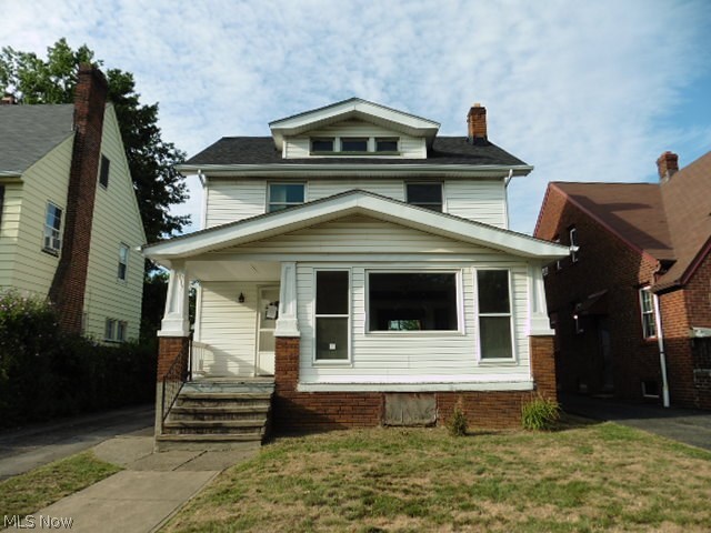This is a very traditional colonial with some reminders of the past and a taste of the present. Hardwood floors, leaded glass, built ins are a reminder of the past and the siding, replacement windows, glass block and newer garage will be a taste of the present. This one has an enclosed front porch that could be used as additional seasonal living space and deck in the back for outdoor enjoyment. This is being sold as-is, a buyer will need to assume responsibility for any and all point of sale violations. The report is not currently available. This is only available through the on line bidding event, current dates are from 10/08/2016 through 10/12/2016.