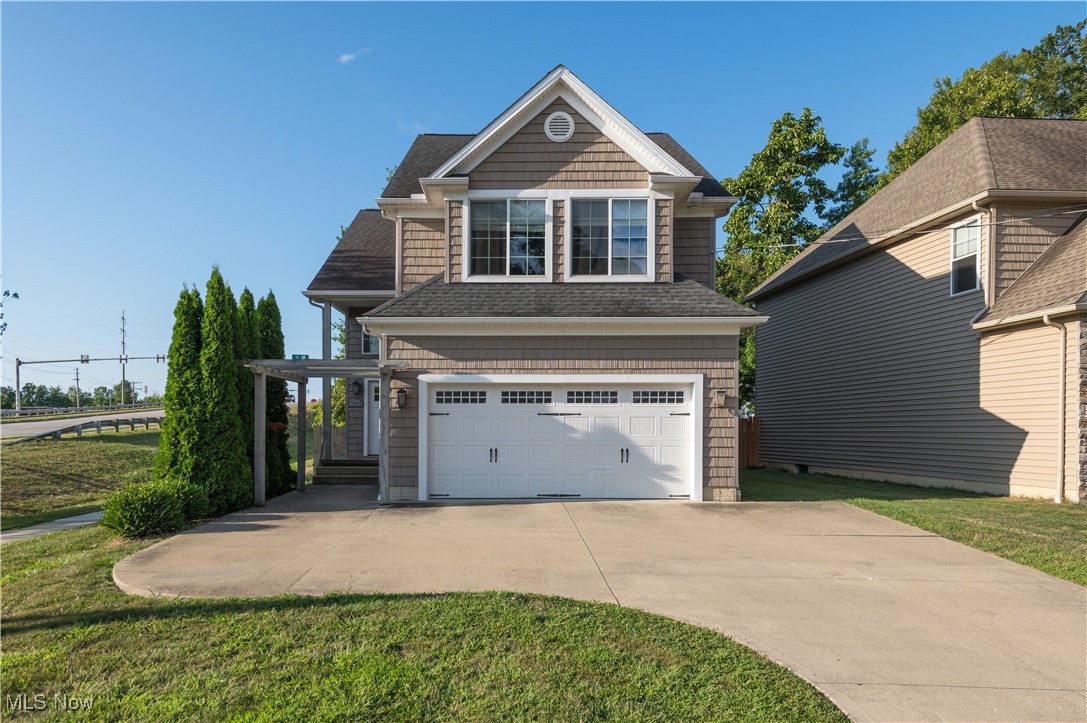 Stunning rare discovery! Constructed in 2016, this colonial is situated across from Reese Park and conveniently located between Lake Erie and I-90. In the heart of Bay Village, this property offers a spacious private backyard and additional parking in the front. Upon entering, you are greeted by an open floor plan featuring hardwood floors. The kitchen showcases granite countertops, stainless steel appliances and a coffee bar. Heading upstairs, there are 4 bedrooms, 2 bathrooms, both with double vanities. Unfinished basement gives endless potential with laundry and a half bath on the main floor. Come see for yourself!