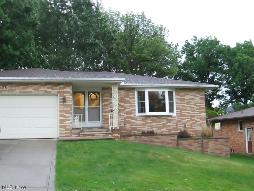 Parma, Brick Ranch with 3BR and 1.5 Baths, 1643 sq.ft. plus a full basement. The kitchen and bathrooms have been beautifully redone and all appliances remain, including the washer and dryer.   The large foyer welcomes you and leads to the large eat-kitchen with ceramic flooring, SS appliances and abundant cabinetry. Step down to the spacious family room with half-bath and sliders leading to the patio overlooking a large yard. The formal dining room and living room allow so much room for entertaining. A beautiful, bay window adds character to the living room.  All Bedrooms have hardwood flooring and the master boasts double closets.  The full basement has glass block windows and updated electrical panel. New windows 2014, New central air 2012, Newer roof, water tank, driveway and patio. Furnace motors replaced 2014.  There is nothing to do but move in and start enjoying your new home today!