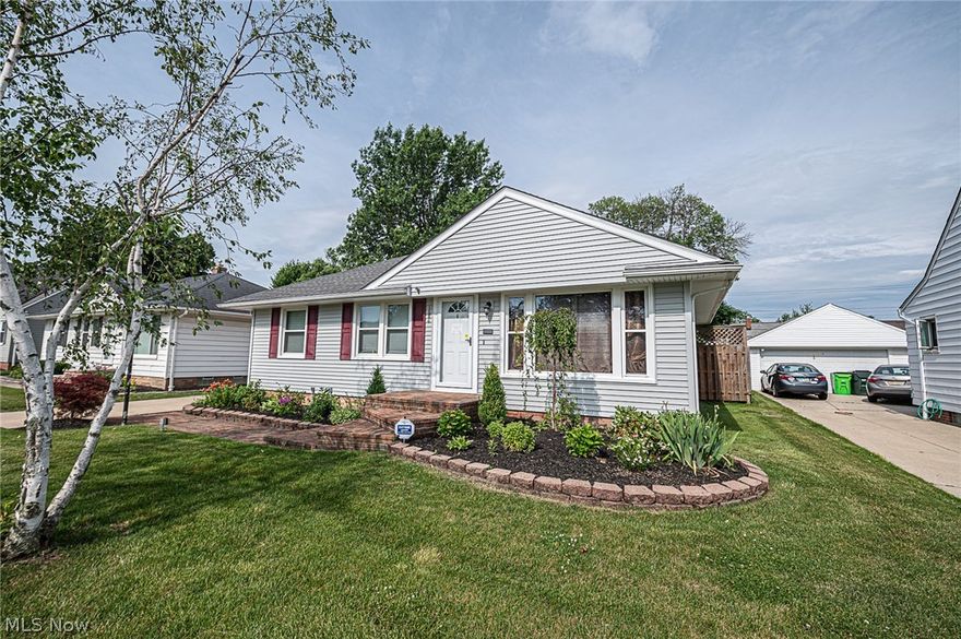 HOT HOT HOT LISTING. This Incredible Ranch has it all. Looking for that extra space well this newly built (2017) 24x38 2 4 car garage/outbuilding has high ceilings, heat, hot & cold water and more. Kitchen was installed with high end cabinets and all the little things that matter. Granite Counters and all new appliances and accent lighting. Newer siding (2009), Roof (2017), and New Furnace and A/C (2021). Nice Size bedrooms and a finished basement. There is a bonus room in the basement that can be a 4th bedroom. The Rec room is awesome with a built in Bar, wet sink and small frig. Gorgeous full bath with stand up shower. And Last nice fenced in yard with a beautiful deck.