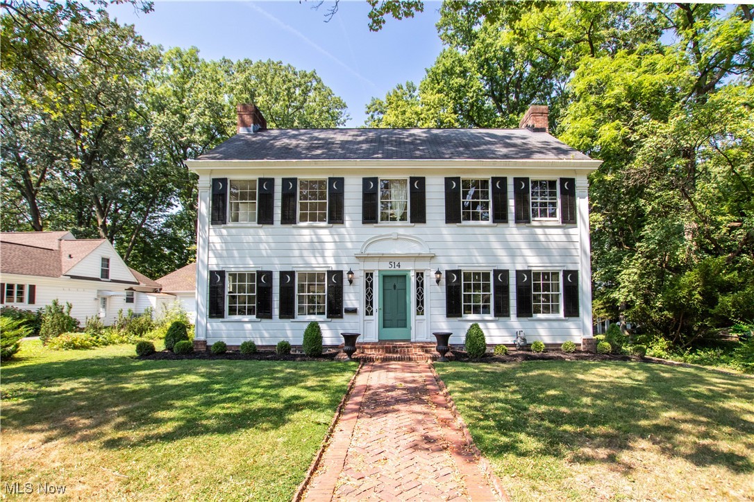 Discover the timeless beauty of the historic Allen Home, a stately center hall colonial built in 1917 for Edgar “Daddy” Allen—founder of Easter Seals and Elyria’s first hospital. Perfectly positioned on a picturesque ¾-acre lot, this remarkable property overlooks the Black River and Cascade Park’s waterfalls and hiking trails, with the Lorain County Historical Society’s “The Hickories” museum just across the street. Inside, classic character blends seamlessly with modern updates. The home features a stunning designer kitchen, three fully renovated bathrooms, refinished hardwood floors throughout, and new central air. Offering 4 bedrooms, 3 full baths, and 2 half baths (one on the main floor and one in the basement), the layout provides comfort and convenience for today’s living. All bedrooms and full baths are located upstairs, with a full-height third floor ready to be finished into an additional bedroom, bath, office, or game room. The basement adds even more versatility, with Nature Stone flooring in the laundry area, a fruit/wine cellar, and a workshop. From its rich history to its thoughtful updates, the Allen Home is a rare opportunity to own a piece of Elyria’s heritage—ready for you to move right in.