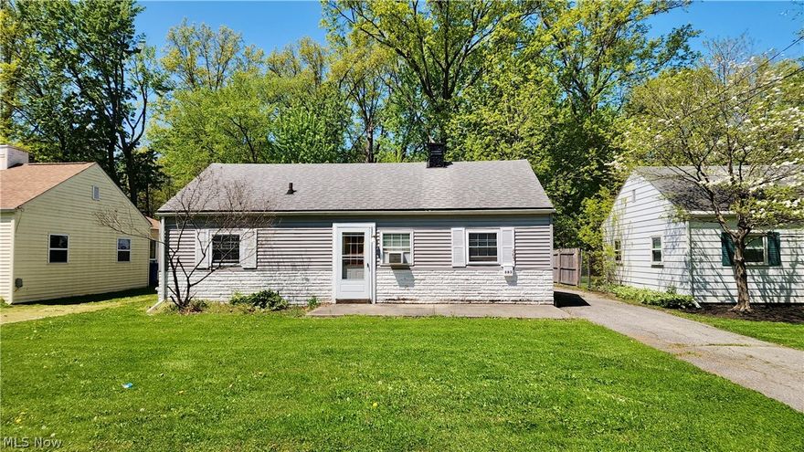 Wonderful opportunity to update and personalize this 3-bedroom, 1-bath ranch home featuring an oversized 2.5-car detached garage. Major updates include replacement windows (2001), house roof (2009), garage roof (approx. 2023), and hot water tank (2024). The furnace is older with unknown age, and the central air is currently non-operational; window units have been used as needed. With a little elbow grease and vision, this property offers great potential as a home or investment opportunity. Sale is as-is.