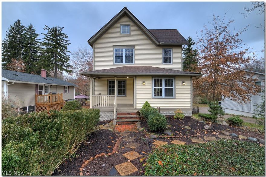 Absolutely Charming Village Colonial that overlooks the River!  Welcome home to the stylish renovation with fabulous open floor plan with light filled rooms and large upscale kitchen with maple cabinets, commercial grade stove and granite counters.  Your upstairs has 3 bedrooms all freshly painted in great cool tones and newer carpet.  Master Bath features walk-in shower, double sink vanity, private commode with barn door and whirlpool tub!  Upstairs for private master is a loft office/study to hideaway.  As a bonus, the lower level adds another 1,000 square feet of living with another new full bath, additional storage and laundry!  Backyard can be nicely landscaped to overlook the river.