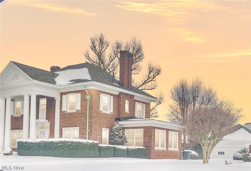 Do not miss the chance to see this Stately home, situated on almost half an acre in one of the most sought after neighborhoods in the city. This home initially captures your attention with its Meticulous landscaping and outstanding curb appeal.  This all brick 5 bedroom, 2.5 bath home has it all, location, a traditional layout and plenty of space to grow into.  Upon entering the home, you will notice a spacious foyer, with natural hardwood floors throughout.The abundance of windows offers amazing natural light drawing the eye to the fireplace, which serves as the focal point of the room.  The grand dining room offers a fireplace, plenty of light and is a perfect size for any family.  The kitchen offers plenty of cabinet space and a space for an eat-in kitchen offering a beautiful view of the backyard.  Off the great room, this home features a large all season sun room/study with plenty of natural light and fantastic views.  The second level offers 4 great sized bedrooms, a jack and jil