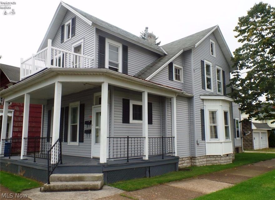 SPACIOUS 4 bedroom, 2 full bath home with newer carpet, several newer windows, new roof in 2017 and furnaces are approximately 5 years old. Basement and 2 car garage. This home is currently being used as a duplex but could easily convert back to a single family home by simply opening or removing two doors. Located close to downtown Sandusky, city boat ramp and marinas! All dates, room sizes and square footage are approximate.