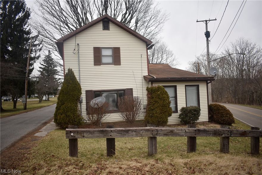 2 Story home with 3 bedrooms and 1 full bath. Large 3 car detached garage with a work shop on second floor and a 1 car detached garage. Property sold as is. No guarantees. No warranties. Must be pre-approved or show proof of funds. All offers must be submitted by the Buyer's agent via website provided.