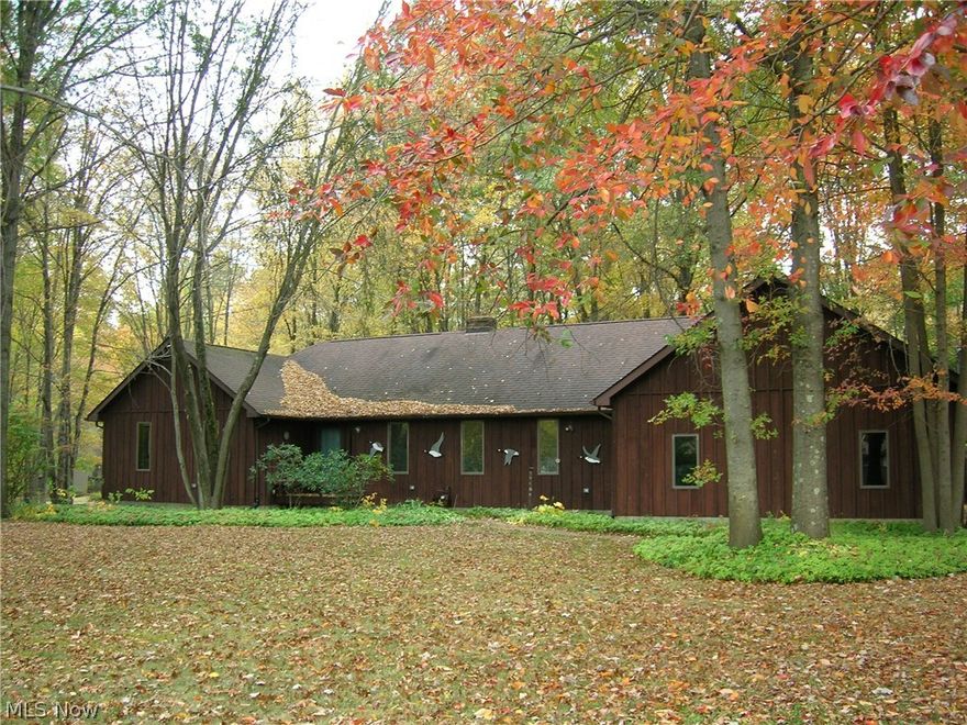 This ranch home features 3 bedrooms and 2 full bathrooms, kitchen with eating area and first floor laundry room.  3 car attached garage and a 2 car detached garage.  All on 2 acres