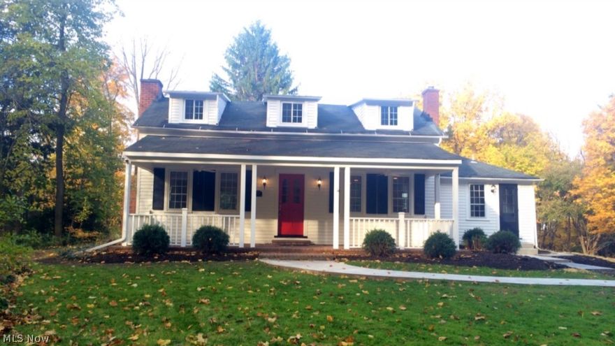 Completely renovated home on secluded 2.4 acre corner lot.  Over 3,500 sq.ft. with large finished walkout basement.  Historic features with all the modern amenities added to this home.  Subway tile backsplash complimented with a Viking Gas Range to blend old and new in the large gourmet kitchen. Large master suite with sitting room/fireplace and large private deck complimented with free standing soaking tub, large walk-in shower and expansive closet.  2nd master (or in-law suite/den) has private deck, fireplace and an en-suite that boasts vintage Claw Foot Tub complimented with his and her pedestal sinks.  Walkout basement includes a second kitchen, full bath, large entertainment area and private sleeping room/theater room.  2nd floor offers two additional bedrooms and private bath.  Three car garage.  A must see in the beautiful Gates Mills community.