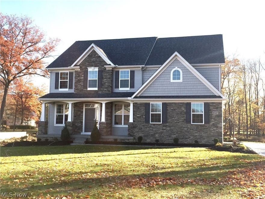 Move Right In to this Newly Built Drees Home featuring Bonus Room and Finished Basement nestled in Brookside Crossing! This home showcases many desirable features inside & out! The custom appointed options designed in the interior feature a huge eat-in kitchen, family room with gorgeous windows and fireplace, dining room and office/living room. Upstairs you will find 4 spacious bedrooms all with walk in closets, second floor laundry room, bonus room and large hall bathroom. The Master Suite showcases an en-suite bath w/ separate shower and tub, double sinks and huge walk around closet. 2 car side entry garage with additional storage space. Call Drees Homes today for more a private showing of this stunning home!