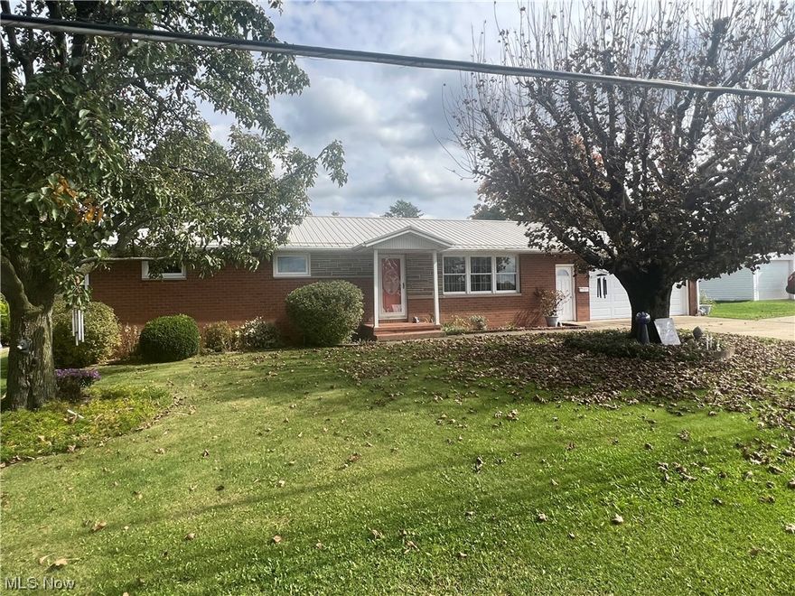 Beautiful Ranch home in the town of Carrollton with a little over 1/3 of an acre.  This home has a newer metal roof and a whole home back up generator.  Get the best of both worlds with a big back yard and "in-town" living!  Additional great things about this home includes a 2 car garage, 1st floor laundry (2nd laundry hookup in the basement), lots of storage in the basement with room for a little workshop and a vintage kitchen set. .  Don't wait to schedule your showing today!