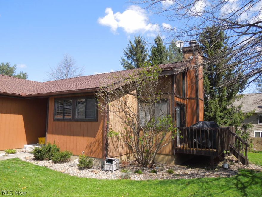 Walk into this spacious single family home with a large great room with a vaulted ceiling and decorative beam spanning the entire room! Owner installed a new roof within the past 5 years, hot water tank in the past 3 years and the house is well kept and well maintained! A gas fireplace is perfect for the winter months! Enjoy low maintenance living with no association or maintenance fees! Appliances including the washer and dryer to remain with the sale making this home truly move in ready!