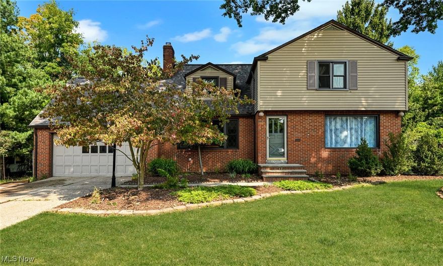 Prime Location! This Home is situated on nearly half an acre with a backyard that borders the Metropark, offering privacy and natural beauty. With 2089 sq ft of living space, plus a full basement, there’s plenty of room for both relaxation and entertaining.
The spacious living/dining room combination is perfect for family gatherings, featuring a charming wood-burning fireplace and large windows that fill the space with natural light. The remodeled kitchen is a highlight, showcasing newer flooring, a granite countertop, a deep under-mount sink, a dishwasher, and a disposal, all complemented by ample oak cabinetry. Enjoy your morning coffee or tea from the dine-in kitchen window while overlooking the tranquil backyard and changing seasons.
The cozy family room, with its wood-burning fireplace, built-in bookshelves, and knotty pine paneling, creates a welcoming atmosphere for casual gatherings. A convenient half bath and access to the two-car attached garage are located just off the kitchen.
Upstairs, the home features three spacious bedrooms. The owner’s bedroom is particularly notable with two closets plus a cedar closet. The full bath, includes a granite countertop, a modern faucet, a porcelain sink, a shower and ceramic flooring.
Additional highlights include a new roof and windows, a basement with glass block windows and waterproofing by Ohio State Waterproofing, and a large covered patio perfect for enjoying warm-weather days.
Don’t miss out on this wonderful opportunity. A True Must See!!