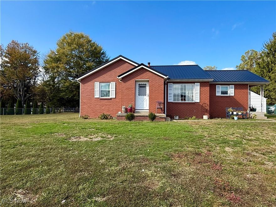 3 Bedroom • 2 Bath Brick Ranch on 2+ Acres
Beautifully updated brick ranch featuring 3 bedrooms, 2 baths, and a 2-car detached garage. Property includes a charming she shed and a fenced lawn offering plenty of outdoor space on just over 2 acres. Recent improvements include new metal roofs, new windows, fresh paint, updated bath, and new flooring throughout. Located in a great neighborhood with a private back lawn, this home combines comfort, quality, and country charm—ready for you to move right in!