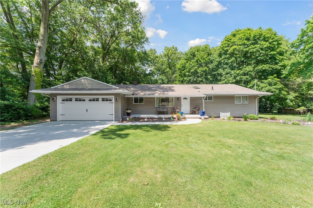 Welcome to peaceful country living with 3 bedrooms and 2 full baths in Green Local Schools! This meticulously maintained ranch sits on over an acre of land and offers a rare combination of privacy, comfort, and updates. Enjoy a spacious backyard perfect for relaxing or entertaining, with serene views of deer grazing right from the oversized living room window.
Inside, you’ll find a home that has been lovingly cared for and kept exceptionally clean. The basement includes a radon mitigation system for peace of mind. Recent updates add value and convenience, including a new concrete driveway (2022), a whole-home water softener and filtration system (2023), leaf filters on gutters, and a new well (2024). A new drain system has also been installed around the entire foundation, ensuring long-term protection. Schedule your private showing today!
Whether you’re looking for move-in-ready comfort or a serene retreat with modern improvements, this property is a must-see!