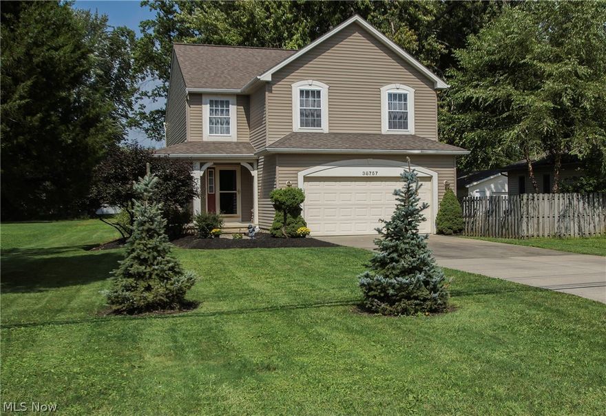 Welcome to this gorgeously upgraded 5 Bedroom 3 Bath Colonial in beautiful Willougby!   Custom Built by River Oaks Homes, this home is the perfect balance of elegance, convenience, and comfort. Step in through the covered Front Porch into the Foyer that opens to an expansive Great Room with Gas Fireplace and tons of natural light.  The Great Room extends to an open Dining Room and Gourmet Eat In Kitchen-beautifully designed with custom cabinetry, Granite Counters, and Pantry for plenty of storage. The Kitchen also boasts a Coffee Bar that adds to the charm. Continue Upstairs to 4 Bedrooms, including an enormous Master Suite. The Master has its own wing with Glamour Bath, tons of closet space, and convenient 2nd Floor Laundry.  The lower level holds a large Family Room and a 5th Bedroom, all freshly painted.  There is plenty of storage on the lower level. Come out back to enjoy the Patio and generous back yard with Fire Pit. The attached 2-Car Garage has even more storage.  This home is