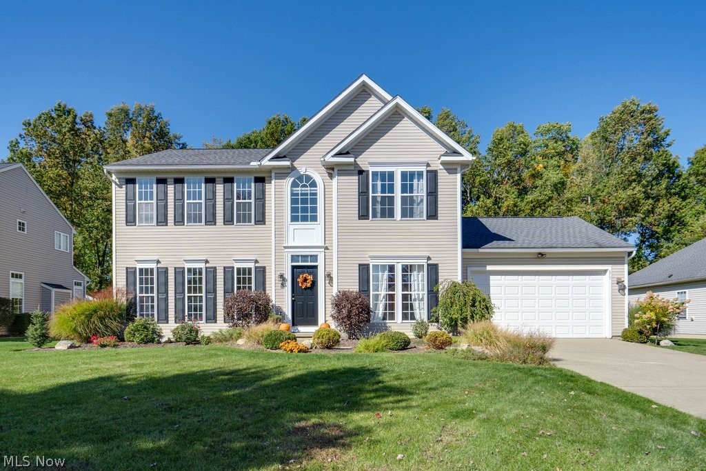 Welcome to 675 Chilham Cir., in Kings Ridge. Talk about curb appeal! Did you notice the new shutters and matching front door? You will appreciate the many updates. It's filled with natural light! The well maintained hardwood floors cover the Kitchen and Foyer. The open concept kitchen extends into the window filled morning room or into the family room which features a custom stone, gas, fireplace. The beautiful, bright eat-in kitchen cabinets were painted white w/ black hardware. The large island & hightop counter allow for extra seating. Stainless steel range, microwave, dishwasher & refrigerator are all convey. A formal dining room, a living room (could be an office) & remodeled 1/2 bath complete the main level. All interior walls have been painted. New light fixtures throughout. The large master suite welcomes you with double doors, has two closets & leads to a completely remodeled, private master bath. There are 3 additional bedrooms also accompanied by a remodeled full bath. The F