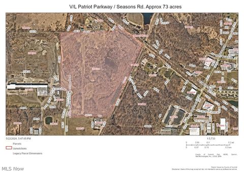 V/L 1 Patriot Parkway Hudson OH 44236