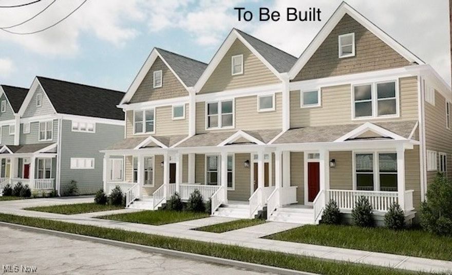 Eligible for Cleveland’s 15 year tax abatement program. This Stanford townhome is an exceptional residence designed for those who value both comfort and modern living.  Nestled in Cleveland's charming Old Brooklyn, this property is perfect for anyone seeking a stylish home in a prime location.  With an expansive floor plan, the Stanford townhome offers two levels of living space, including an unfinished basement ready for your customization and an attached 2-car garage for your convenience.  The main floor is thoughtfully crafted for everyday living, boasting 10-foot ceilings and a neutral color palette that enhances the sense of space and light.   Enjoy a bright and inviting atmosphere, thanks to the blend of recessed and natural lighting throughout.  The dining/living combo is perfect for entertaining, providing ample room for family gatherings or casual get-togethers.  The kitchen comes equipped with high efficiency appliances making meal prep a breeze.  A convenient half bath is also located on the main level.  Upstairs, the primary bedroom is a true oasis, featuring a generous walk-in closet and a luxurious ensuite bathroom.  The second and third bedrooms are also generously sized, offering versatility for family, guests, or even a home office, workout space or play area.  Step out onto the second floor balcony and enjoy a breath of fresh air, providing a peaceful retreat right from your home.  The second level also includes a full bath and laundry room adding to the home's practicality.  Breaking ground in Spring of 2026, the Stanford Townhome places you at the heart of Old Brooklyn where shopping and entertainment are just minutes away.  Experience the vibrant culture of Ohio City and Tremont, both easily accessible from your new home.  Don't miss this incredible opportunity to live in luxury and style in one of Cleveland's most sought-after neighborhoods.  Your dream home awaits at the Stanford Townhome.